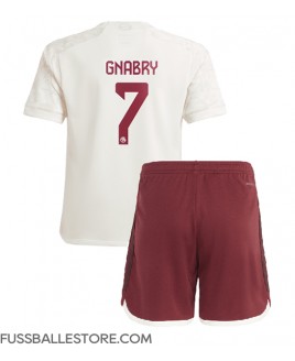 Günstige Bayern Munich Serge Gnabry #7 3rd trikot Kinder 2023-24 Kurzarm (+ Kurze Hosen)